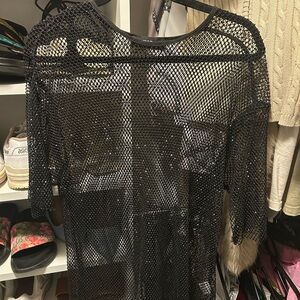 AKIRA Black Mesh Overlay